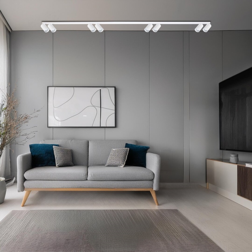 Strahler HERO SPOT 8xGU10/9W/230V weiß