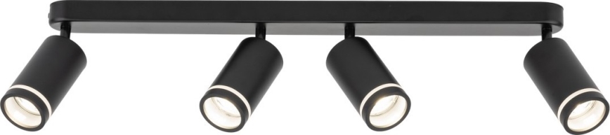 Strahler JET 4xGU10/10W/230V schwarz