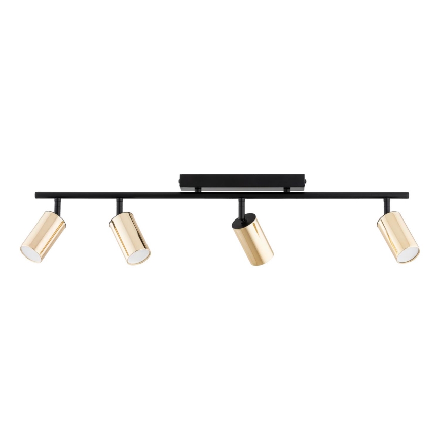 Strahler KAMEL 4xGU10/10W/230V golden