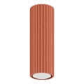 Strahler KARBON 1xGU10/10W/230V 20 cm rot