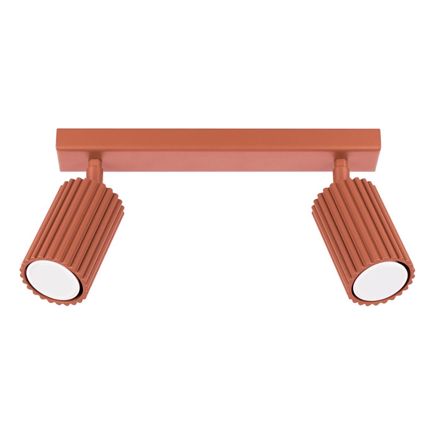 Strahler KARBON 2xGU10/10W/230V rot