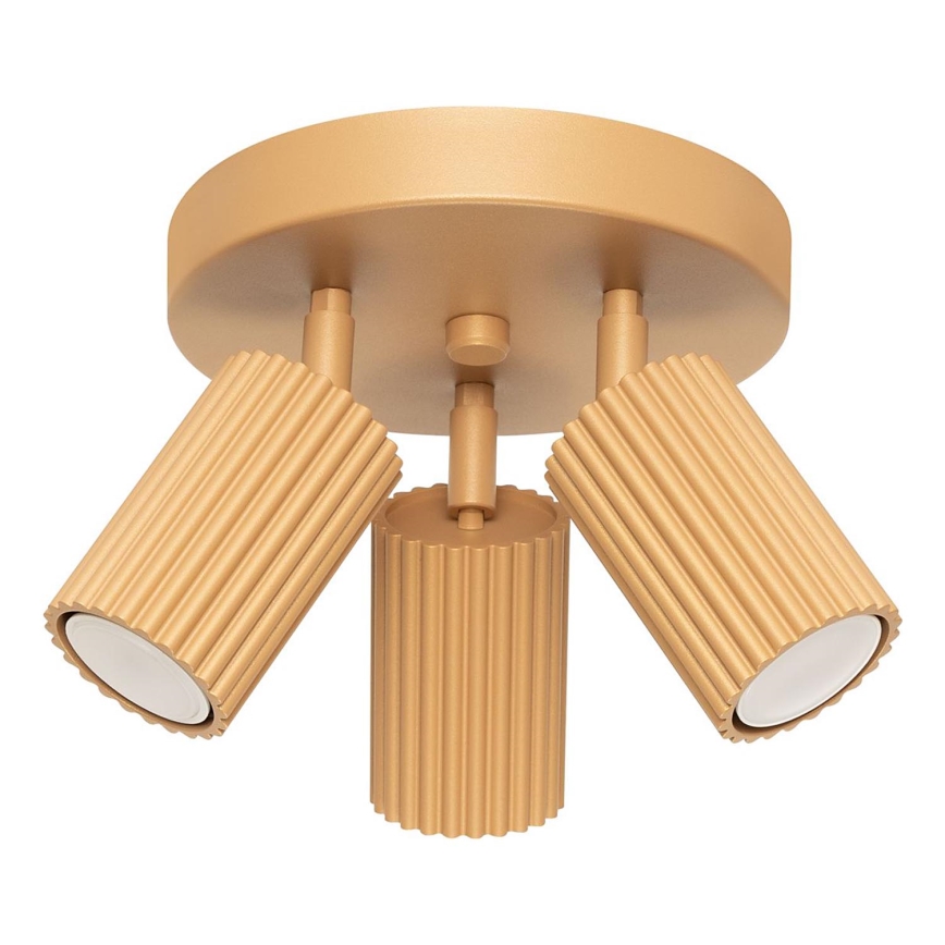 Strahler KARBON 3xGU10/10W/230V golden