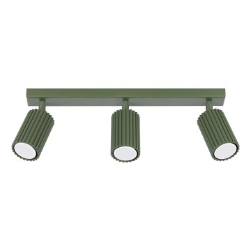 Strahler KARBON 3xGU10/10W/230V grün