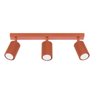 Strahler KARBON 3xGU10/10W/230V rot