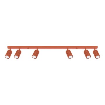 Strahler KARBON 6xGU10/10W/230V rot