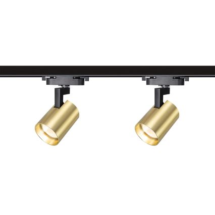 Strahler mit Schienensystem VOLF 4xGU10/10W/230V golden/schwarz