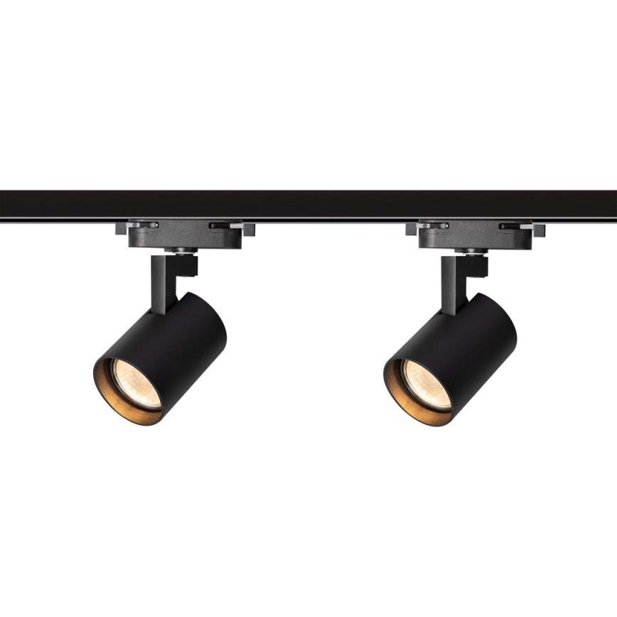 Strahler mit Schienensystem VOLF 4xGU10/10W/230V schwarz