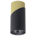 Strahler NEO 1xGU10/8W/230V schwarz/golden