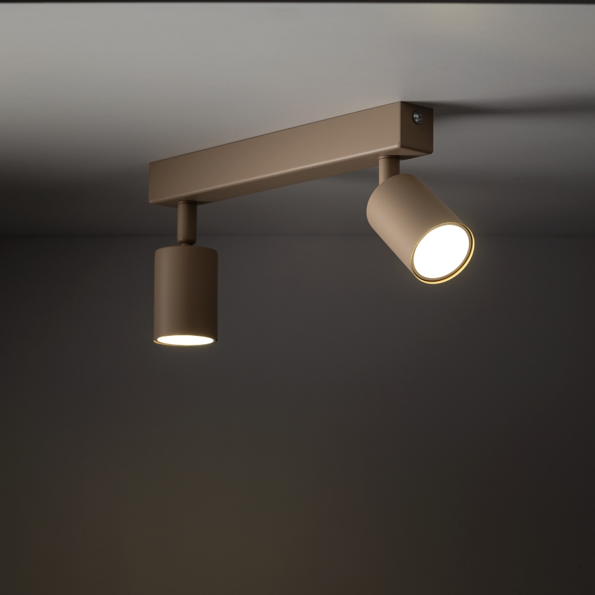 Strahler NEX 2xGU10/10W/230V beige
