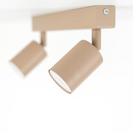 Strahler NEX 2xGU10/10W/230V beige