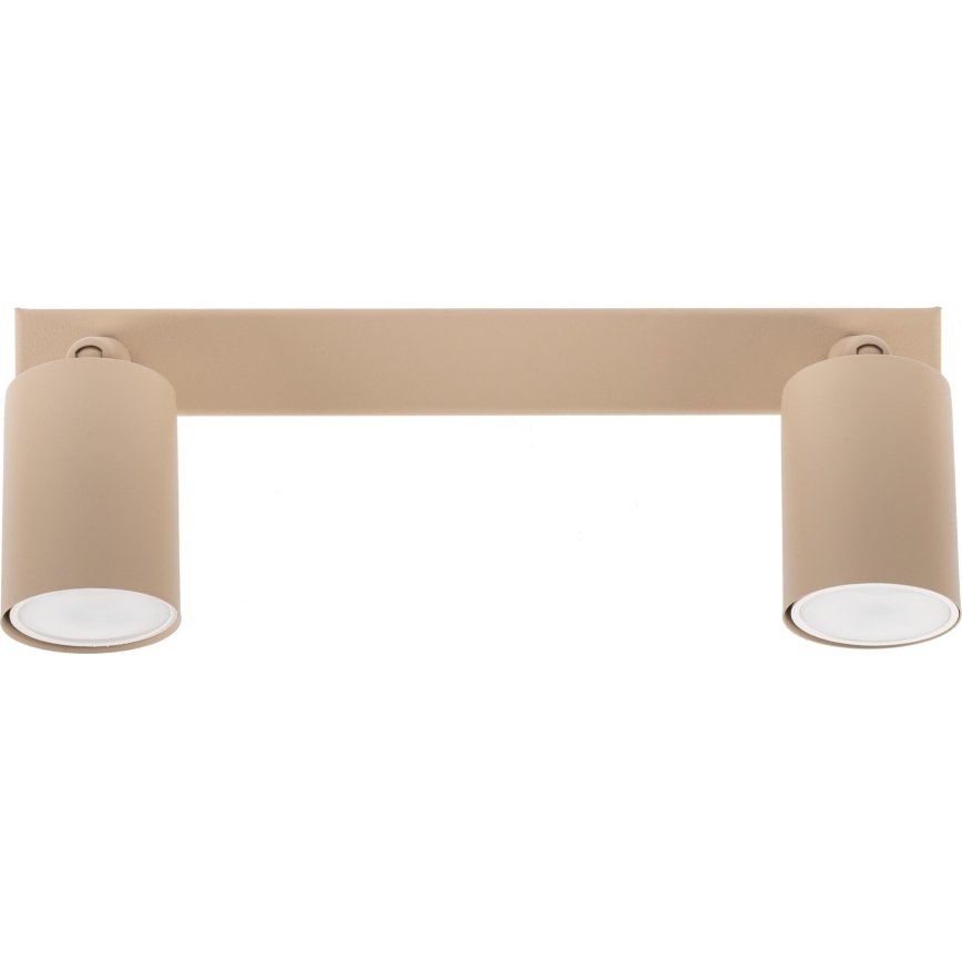 Strahler NEX 2xGU10/10W/230V beige