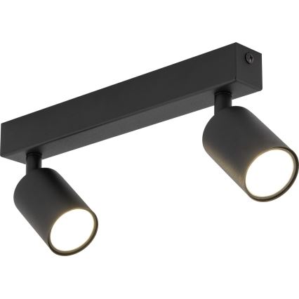 Strahler NEX 2xGU10/10W/230V schwarz