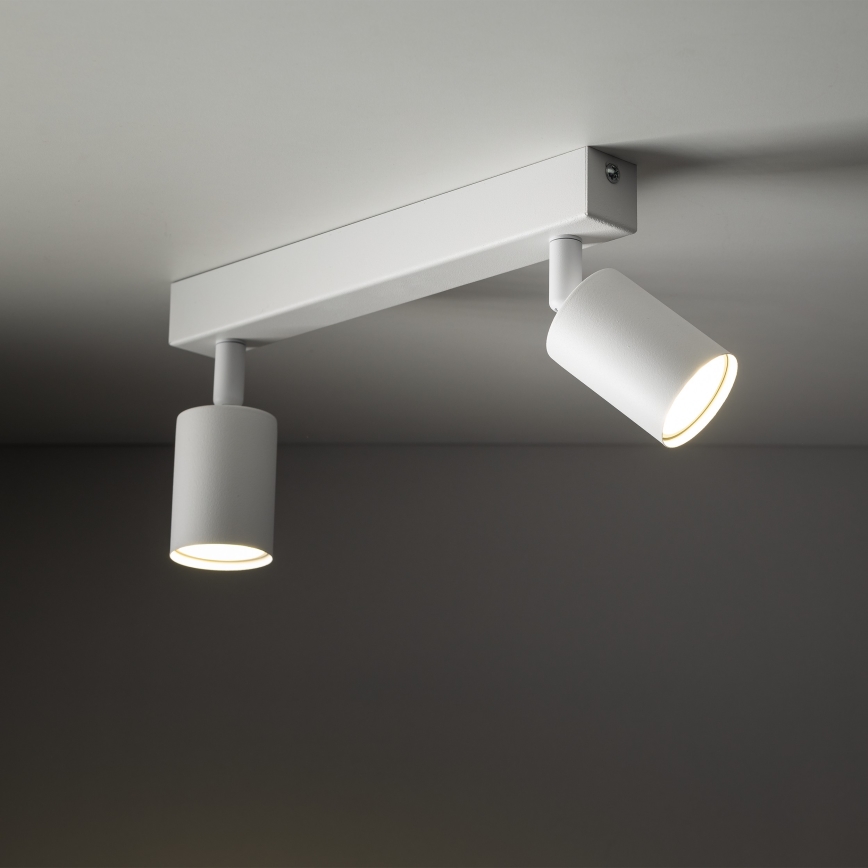 Strahler NEX 2xGU10/10W/230V weiß