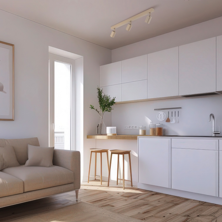 Strahler NEX 3xGU10/10W/230V beige