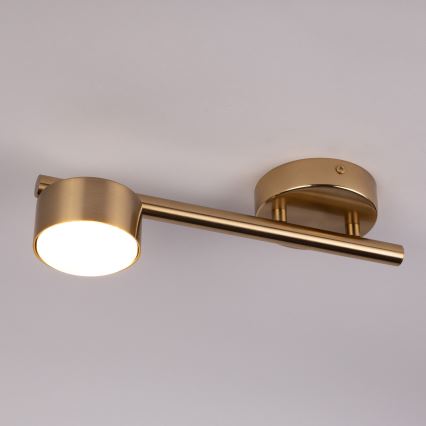 Strahler PUNTO 1xGX53/12W/230V golden