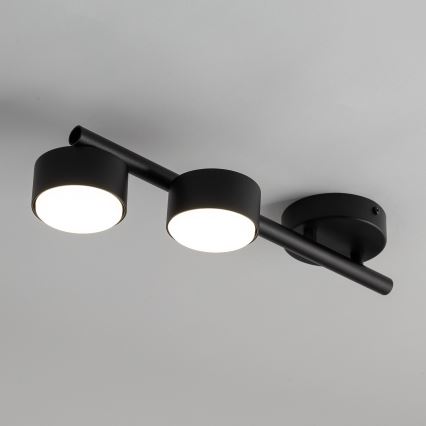 Strahler PUNTO 2xGX53/12W/230V schwarz