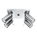 Strahler RING 4xGU10/10W/230V