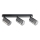 Strahler SMOKY 3xGU10/10W/230V schwarz