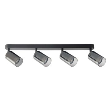 Strahler SMOKY 4xGU10/10W/230V schwarz