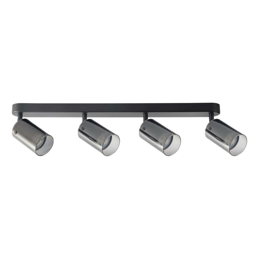 Strahler SMOKY 4xGU10/10W/230V schwarz