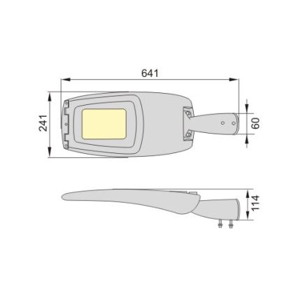 Straβenleuchte ADQUEN PLUS LED/40W/230V IP66