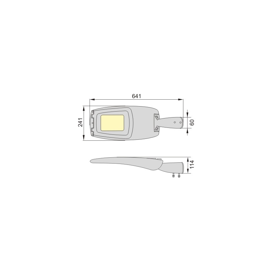 Straβenleuchte ADQUEN PLUS LED/40W/230V IP66