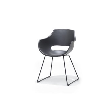 Stühle ROCKY, 4er-Set, Anthrazit