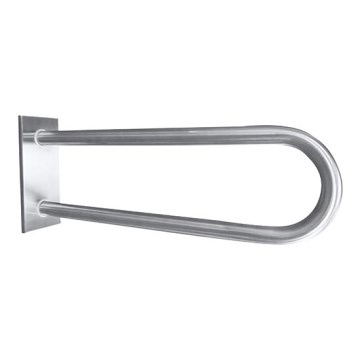 Stützgriff 10x25 cm Edelstahl/silber