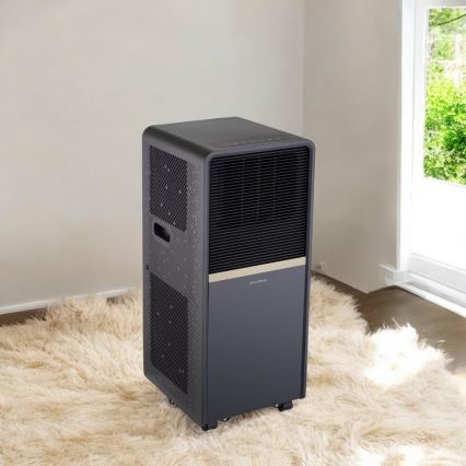 Stylies - Mobile Klimaanlage POLARIX 1000W/230V 9000 BTU schwarz + Fernbedienung