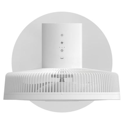 Stylies - Standventilator 2-in-1 ANTILA 25W/230V 88 cm weiß + Fernbedienung