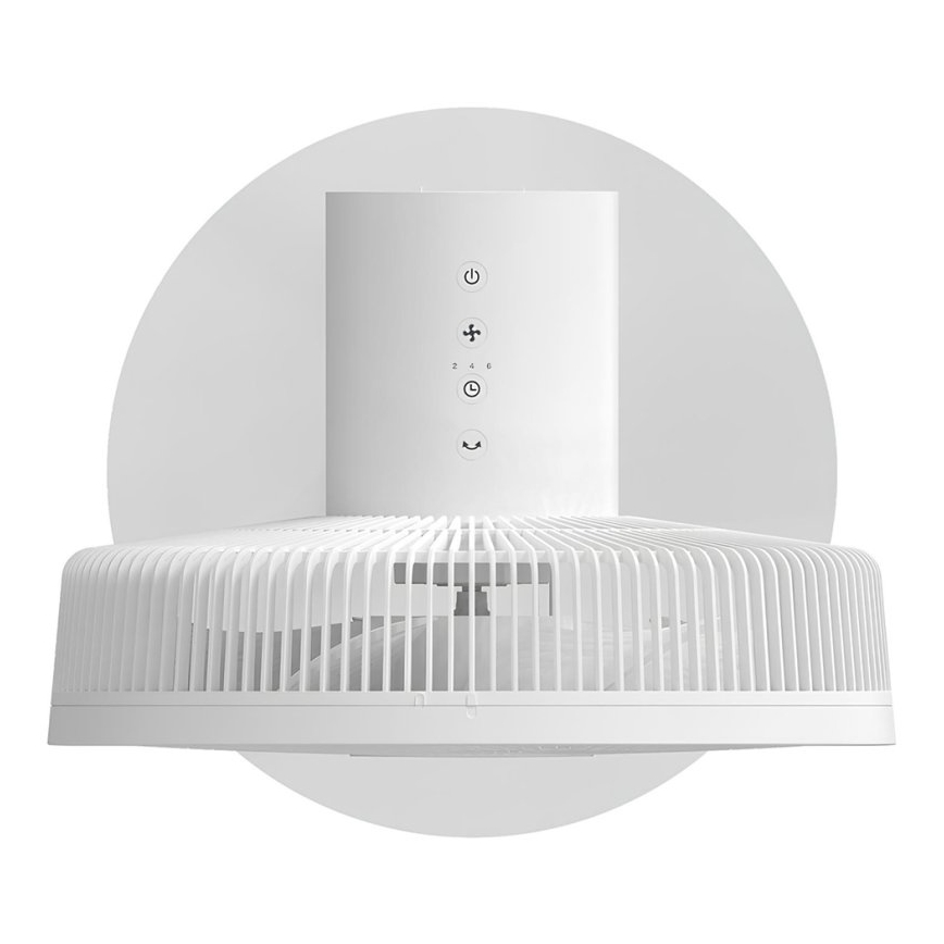 Stylies - Standventilator 2-in-1 ANTILA 25W/230V 88 cm weiß + Fernbedienung