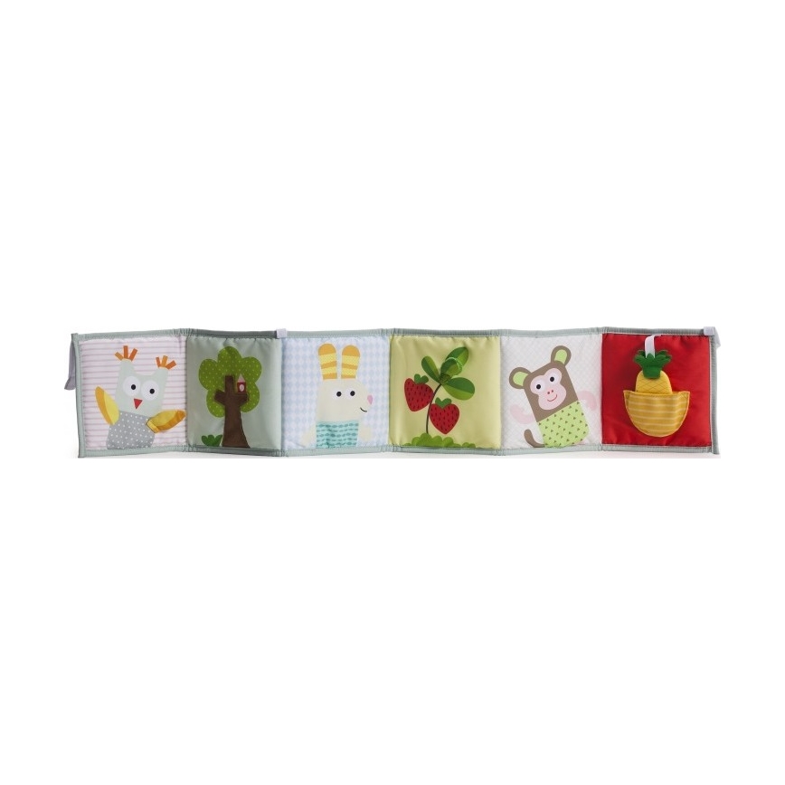 Taf Toys - Kinder-Textilbuch 3in1 Tiere