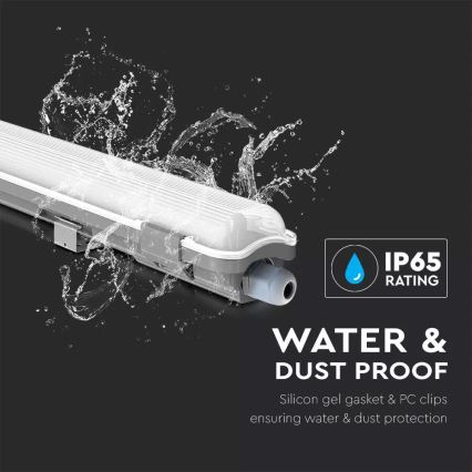 Technische LED-Leuchtstofflampe T8 1xG13/22W/230V 4000K 150cm IP65