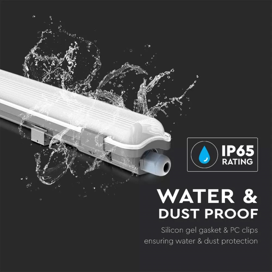 Technische LED-Leuchtstofflampe T8 1xG13/22W/230V 4000K 150cm IP65