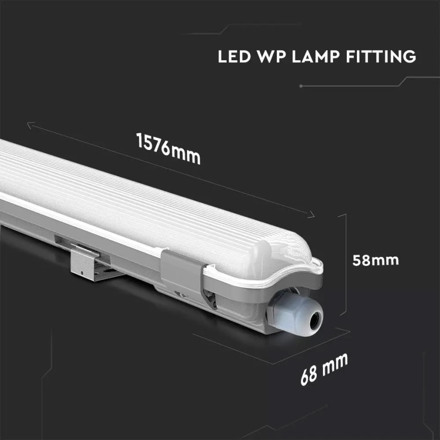 Technische LED-Leuchtstofflampe T8 1xG13/22W/230V 4000K 150cm IP65