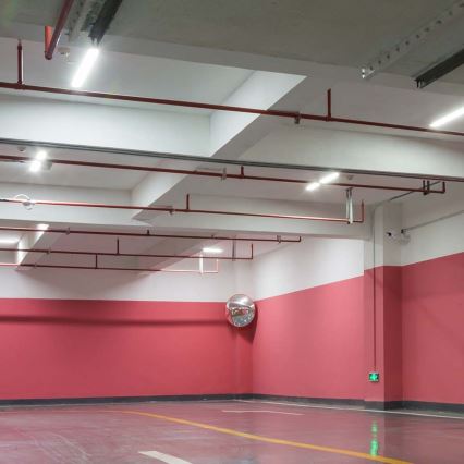 Technische LED-Röhrenleuchte mit Bewegungs- und Dämmerungssensor LED/48W/230V IP65 6500K 150 cm