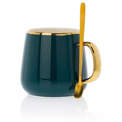Teeservice NOAH grün/gold