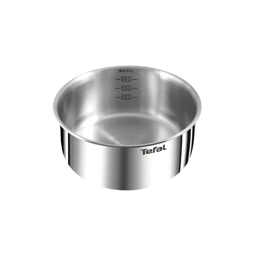 Tefal - 13-teiliges Kochgeschirr-Set INGENIO EMOTION, Edelstahl