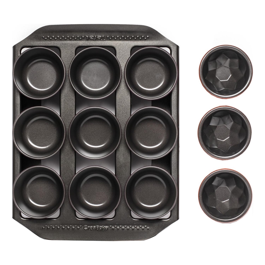 Tefal - 13‑teiliges Backformen‑Set CREABAKE