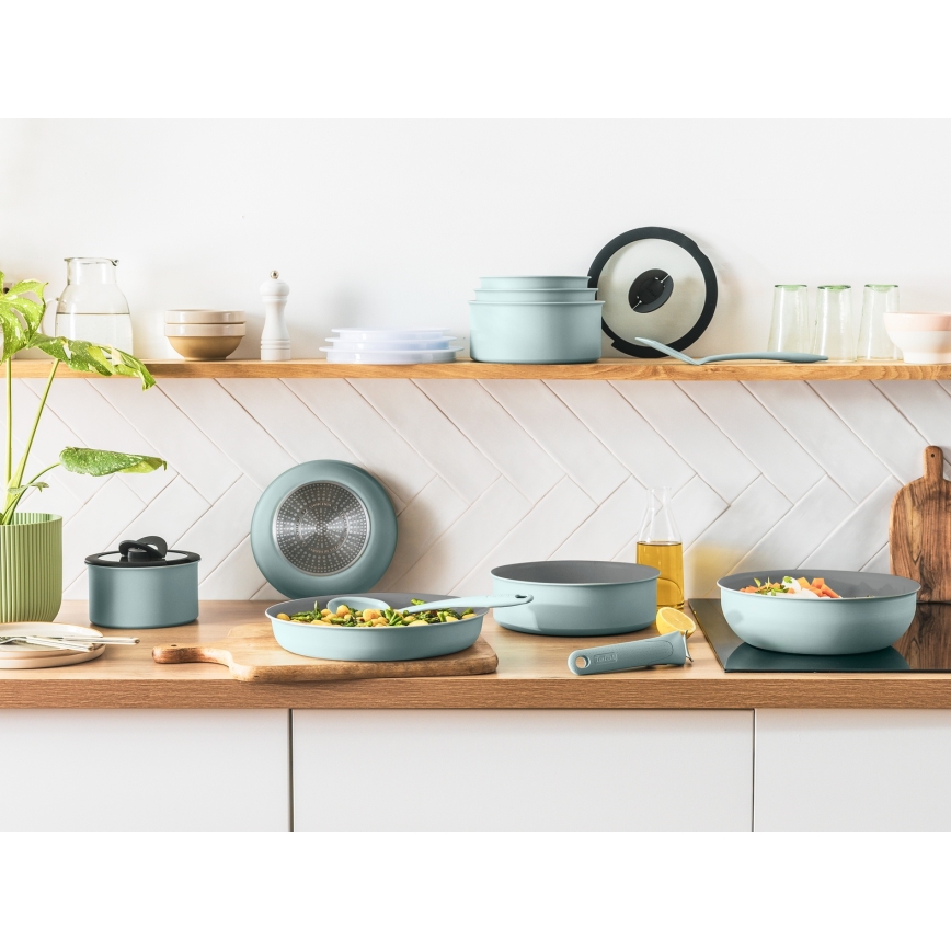 Tefal - 15-teiliges Kochgeschirr-Set INGENIO HALO