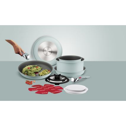 Tefal - 15-teiliges Kochgeschirr-Set INGENIO HALO