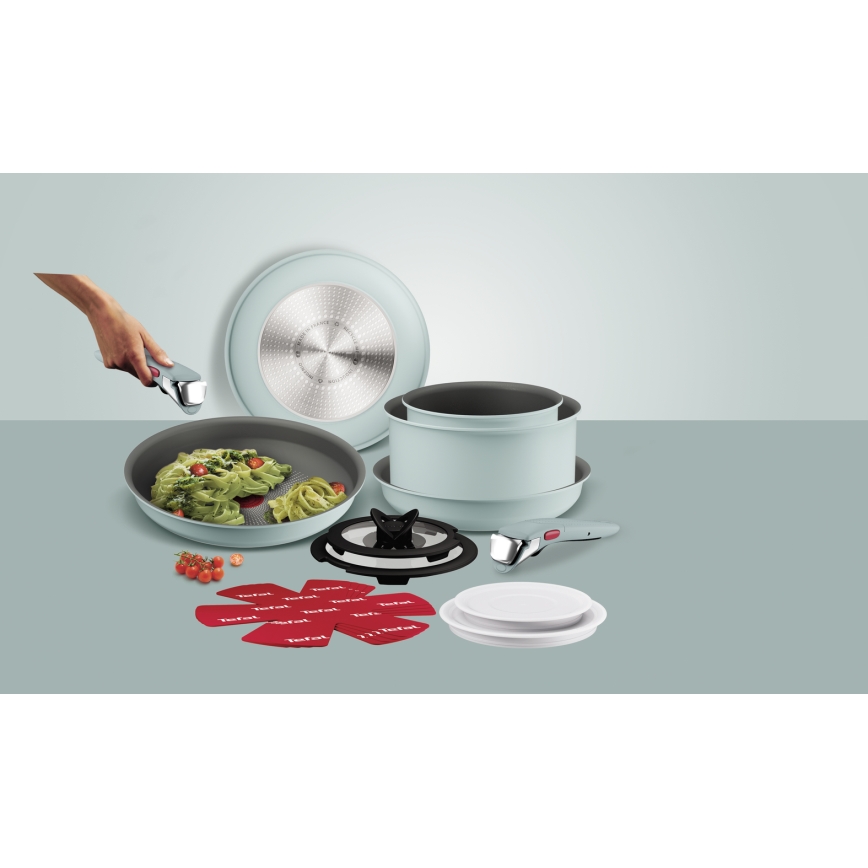 Tefal - 15-teiliges Kochgeschirr-Set INGENIO HALO