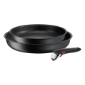Tefal - 3-teiliges Pfannenset INGENIO BLACK STONE