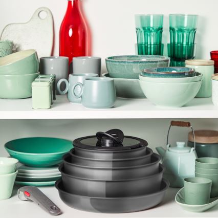 Tefal - 4-teiliges Kochgeschirr-Set INGENIO RENEW