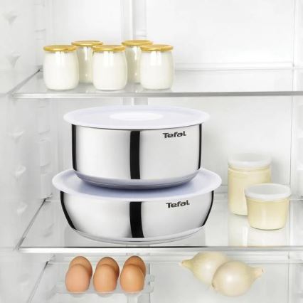 Tefal - 4-teiliges Kochgeschirr-Set INGENIO EMOTION aus Edelstahl
