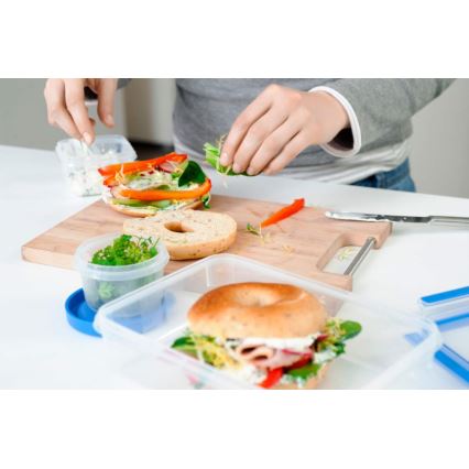 Tefal - 5-tlg. Set Vorratsdosen MASTER SEAL FRESH, blau