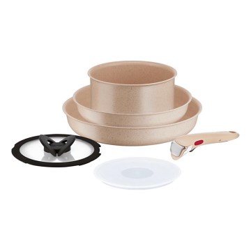 Tefal - 6-teiliges Kochgeschirr-Set INGENIO DELIGHT
