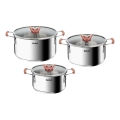 Tefal - 6-teiliges Topfset OPTI'SPACE