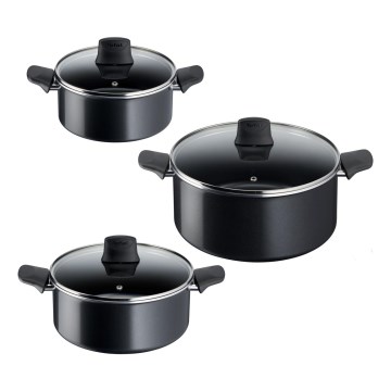 Tefal - 7-teiliges Kochgeschirr-Set GENEROUS COOK