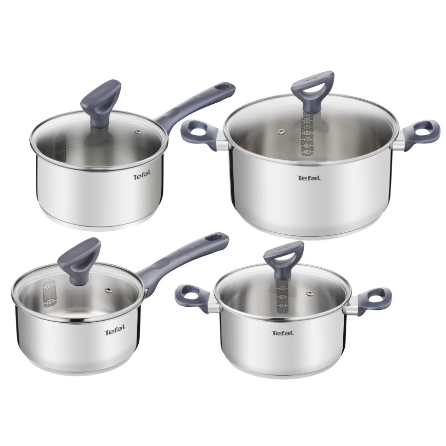 Tefal - 8-teiliges Kochgeschirr-Set DAILY COOK